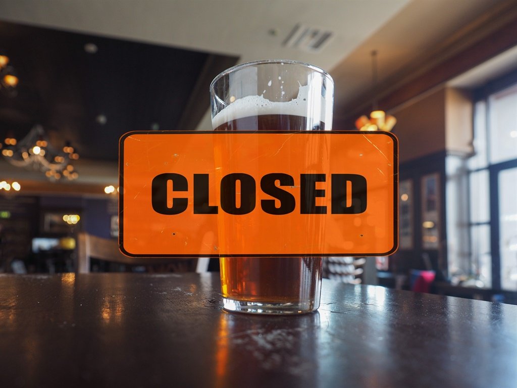 Alcohol ban in South Africa #Level4 adj.
